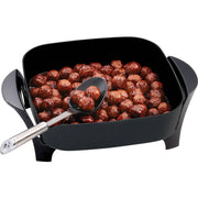 12" Electric Skillet with Glass Cover